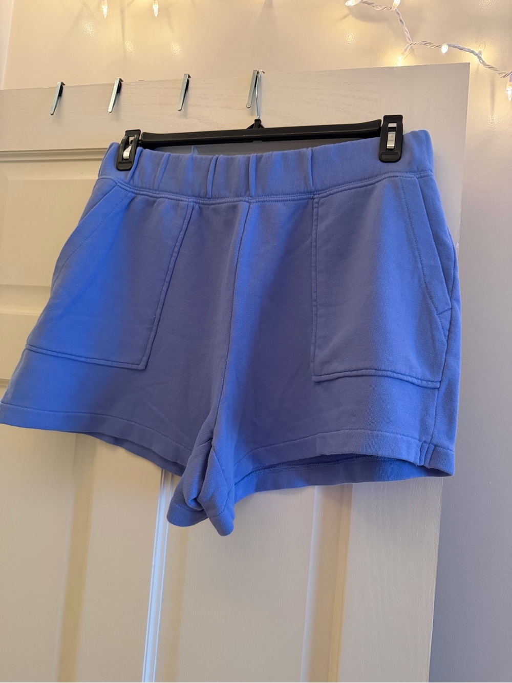 aerie Periwinkle Blue Athletic Knit Shorts